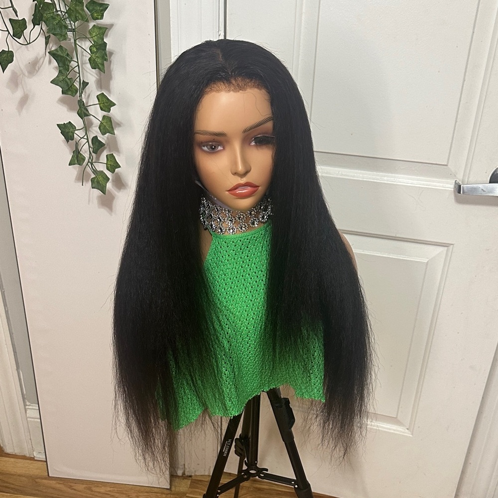 OQ kinky straight wig